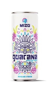 Mizu Guarana Sugar Free 24 x 250 ml